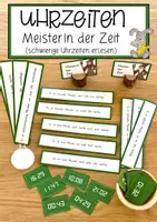 Vorschau - Bildkarten - MeisterIn der Zeit - Deckblatt