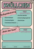 Vorschau - Arbeitsblätter - Knöllchen - Anhörungsbogen mit Bußgeldkatalog - Seite 3