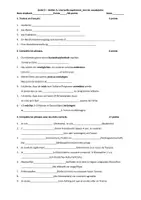 Vorschau - Test - Découvertes ligne bleue 2012, Unité 2 échanges scolaires - Deckblatt