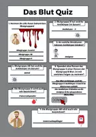 Vorschau - Arbeitsblätter - Arbeitsblatt "Das Blut und Blutgruppen Quiz" - Seite 3