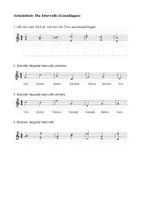 Vorschau - Arbeitsblätter - Begleitmaterial: Intervalle Grundlagen - Seite 2