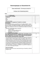Vorschau - Klassenarbeiten - Deutscharbeit Klasse 10 Parabel Interpretation "Herr Keuner und die Flut" (Brecht) - Seite 3