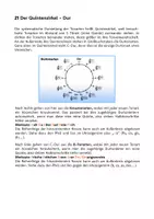 Vorschau - Arbeitsblätter - Begleitmaterial: Quintenzirkel - Dur - Seite 1