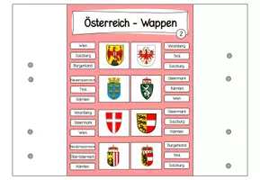Vorschau - Arbeitsblätter - Österreich: Klammerkarten - Seite 3