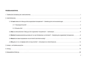 Vorschau - Stundenentwürfe - Schriftlicher UPP-Stundenentwurf Klette/Klettverschluss - Seite 3