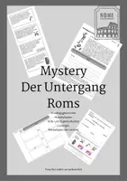 Vorschau - Stundenentwürfe - Mystery: Das Ende des „Ewigen Roms“? - Deckblatt