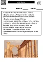 Aperçu - Affichage - La chute de l'Empire romain - Page 1