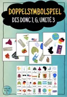 Vorschau - Spiele - Doppelsymbolspiel - Dis Donc 7 Niveau G Unité 3 - Deckblatt