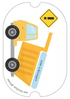 Aperçu - Jeux - Le camion à syllabes - Page 1