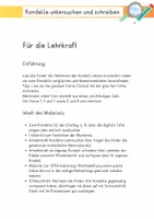 Vorschau - Arbeitsblätter - Das Rondell - Gedichte untersuchen und schreiben - Seite 1