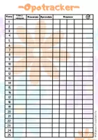 Vista previa - Tarjetas / Manipulativos - OPOTRACKERS para el control de los temas (3 modelos) - página 3