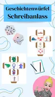 Vorschau - Spiele - Geschichtenwürfel - Kreativer Schreibanlass - Deckblatt