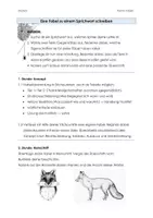 Vorschau - Arbeitsblätter - Eine Fabel zu einem Sprichwort schreiben - Seite 2