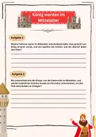Vorschau - Arbeitsblätter - König werden im Mittelalter - Seite 3