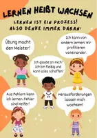 Vorschau - Poster - Plakat - Growth Mindset - Lernen heißt wachsen! - Seite 2