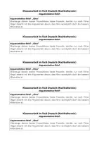 Vorschau - Klassenarbeiten - Argumentativer Brief/Begründeter Brief Jgst. 7/8 (Klassenarbeit & Bewertungsbogen) - Seite 3