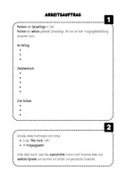 Vorschau - Arbeitsblätter - Vorgangsbeschreibung üben - Beispieltext mit Arbeitsaufgaben - Seite 2