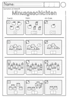 Vorschau - Arbeitsblätter - Subtraktion verstehen (ZR 10) - Seite 2