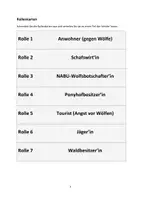 Vorschau - Arbeitsblätter - Fishbowl: Die Rückkehr des Wolfs - Fluch oder Segen - Seite 3