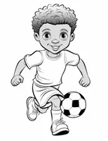 Vorschau - Mal- und Bastelvorlagen - 100 Fussball-Ausmalbilder für Kinder - Seite 3