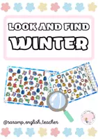 Vista previa - Hojas de trabajo - WINTER CLOTHES LOOK AND FIND - Portada