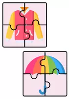 Vista previa - Juegos / Gamificación - WINTER CLOTHES PUZZLES - página 3