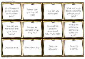 Vorschau - Spiele - PETS - Conversation Cards - Seite 2