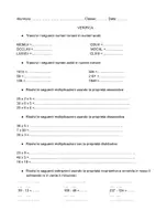 anteprima - Quiz - Verifica numeri romani e proprietà delle 4 operazioni - Pagina 1