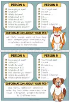 Vorschau - Aufgabenkarten - PETS - Dialogue Cards (30 Karten für eine Speaking Activity) - Seite 1