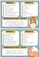Vorschau - Aufgabenkarten - PETS - Dialogue Cards (30 Karten für eine Speaking Activity) - Seite 2