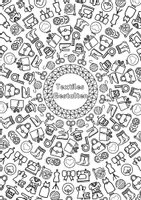 Vorschau - Mal- und Bastelvorlagen - Deckblätter zum Ausmalen Textiles Gestalten / Textiles Werken - Seite 2