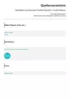 Vorschau - Mal- und Bastelvorlagen - Deckblätter zum Ausmalen Textiles Gestalten / Textiles Werken - Seite 1