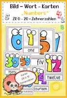 Vorschau - Arbeitsblätter - Materialpaket/Bundle zum Thema Numbers in Englisch #teilenwiesanktmartin - Seite 1