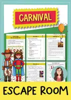 Vorschau - Arbeitsblätter - Carnival Escape Room - 7. / 8. Klasse (Englisch) - Deckblatt