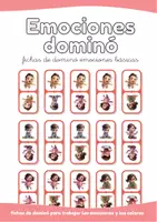 Vista previa - Juegos / Gamificación - Emociones dominó. Dominó de emociones primarias. - Portada