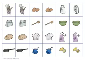 Vista previa - Juegos / Gamificación - Brown Owl and the Pancake Mix - GAME OF PAIRS - página 3