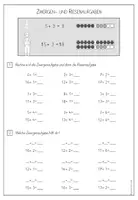 Vorschau - Arbeitsblätter - Zwergen- und Riesenaufgaben Addition Zahlenraum 20 (Analogieaufgaben) - Seite 3