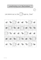 Vorschau - Arbeitsblätter - Leseübung zum Buchstaben T - Seite 3