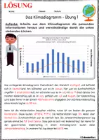 Vorschau - Arbeitsblätter - Klimadiagramm erstellen: Übungsaufgaben - Erdkunde Sek 1 - Seite 2