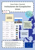Vorschau - Spiele - Paare finden EU-Insitutionen - Deckblatt