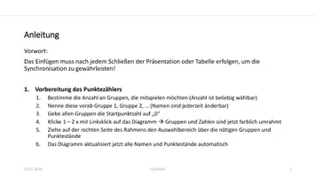 Vorschau - Präsentationen/Tafelbilder - Kategoriequiz! - Vorlage mit Punktezähler - Seite 1