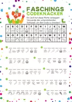 Vorschau - Spiele - Faschings Codeknacker 🎭 - Deckblatt
