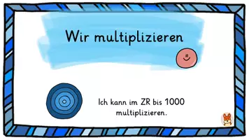 Vorschau - Unterrichtsreihen - Wiederholung Multiplikation Division ZR 1000 Klasse 4 digitale Tafelbilder - Seite 3