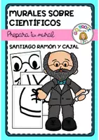 Vista previa - Hojas de trabajo - Ramón y Cajal: mural para conmemorar el día de la ciencia - Portada