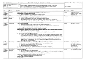 Vorschau - Stundenentwürfe - Verlaufsplan und Bastelvorlage Kunst 1. Klasse zum Buch "Die Grüne Kiste" - Seite 3