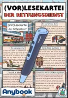 Vorschau - Arbeitsblätter - AnybookPro Material: Lesekartei "Der Rettungsdienst" - Deckblatt