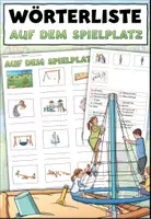 Vorschau - Arbeitsblätter - AnybookPro Material: Wortschatz "Spielplatz" - Deckblatt