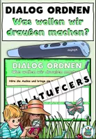 Vorschau - Arbeitsblätter - AnybookPro Material:Was machen wir draussen? - Deckblatt