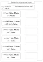 Vorschau - Arbeitsblätter - Eigenschaften geometrische Körper - Mathespaziergang (Kl. 1-5) - Seite 1