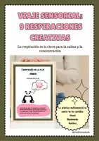 Vista previa - Hojas de trabajo - 9 Pausas de Calma y Concentración | Pausas de respiración creativa 6 a 12 años - página 1